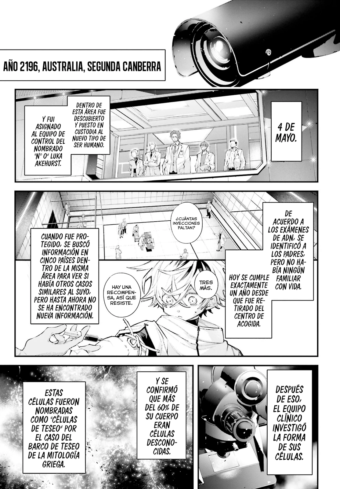 Rekkyou Sensen Capítulo 16 - Página 3 en español