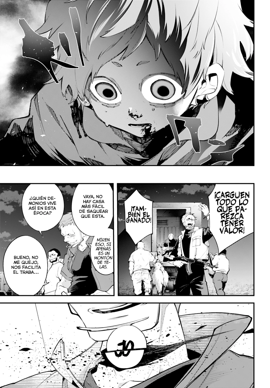 Rekkyou Sensen Capítulo 23 - Página 17 en español