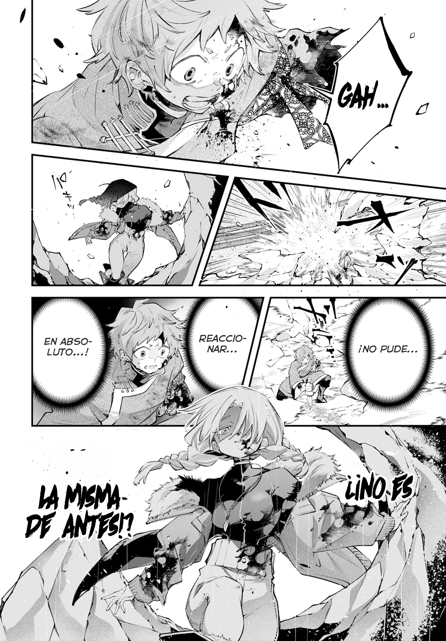 Rekkyou Sensen Capítulo 24 - Página 16 en español