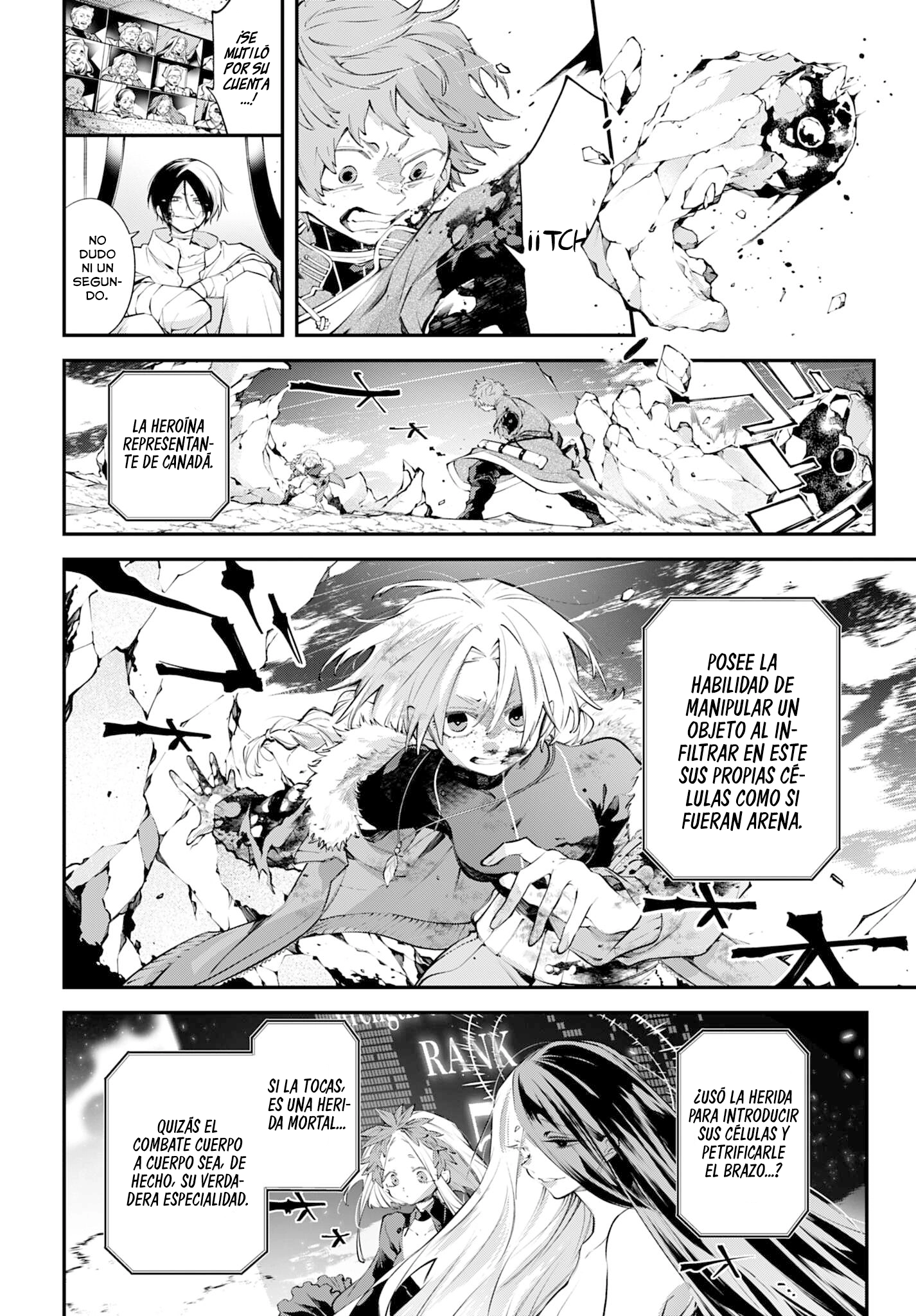 Rekkyou Sensen Capítulo 24 - Página 6 en español