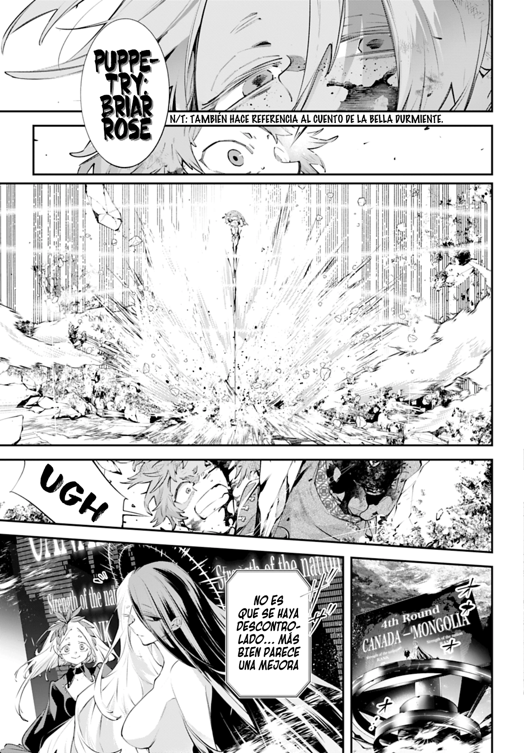 Rekkyou Sensen Capítulo 25 - Página 3 en español