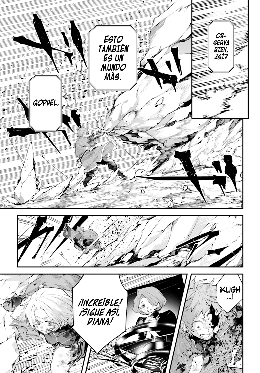 Rekkyou Sensen Capítulo 25 - Página 5 en español