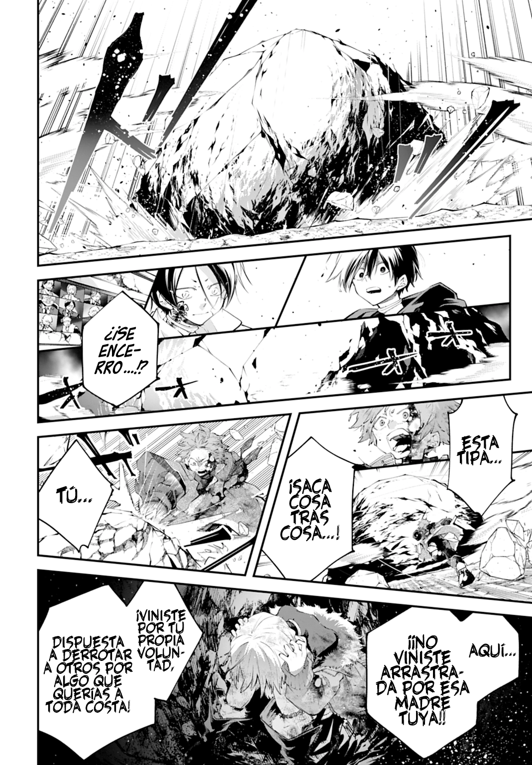 Rekkyou Sensen Capítulo 26 - Página 16 en español