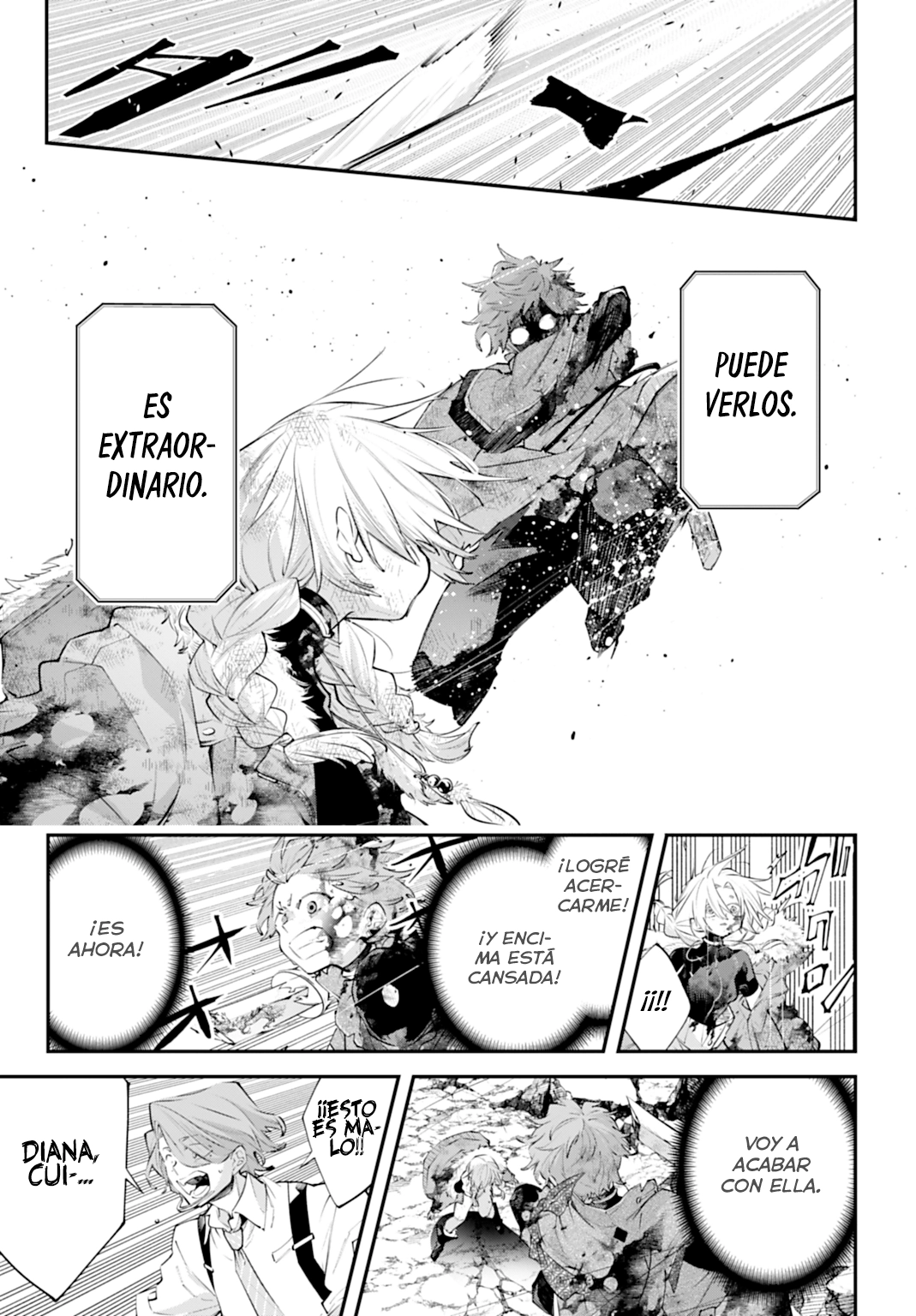 Rekkyou Sensen Capítulo 26 - Página 9 en español