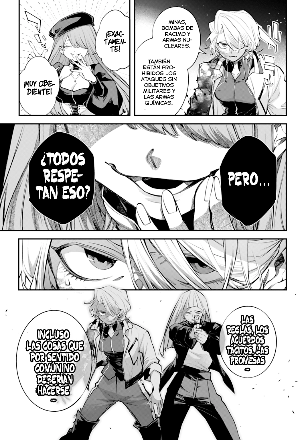 Rekkyou Sensen Capítulo 27 - Página 37 en español