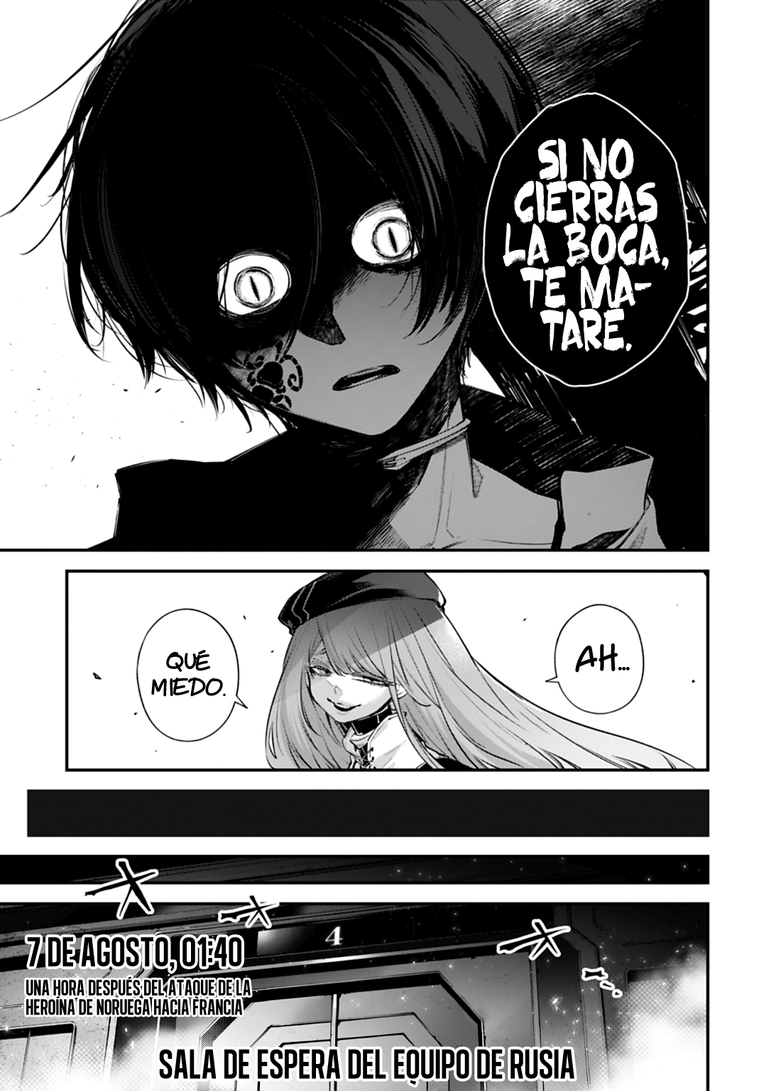 Rekkyou Sensen Capítulo 29 - Página 15 en español