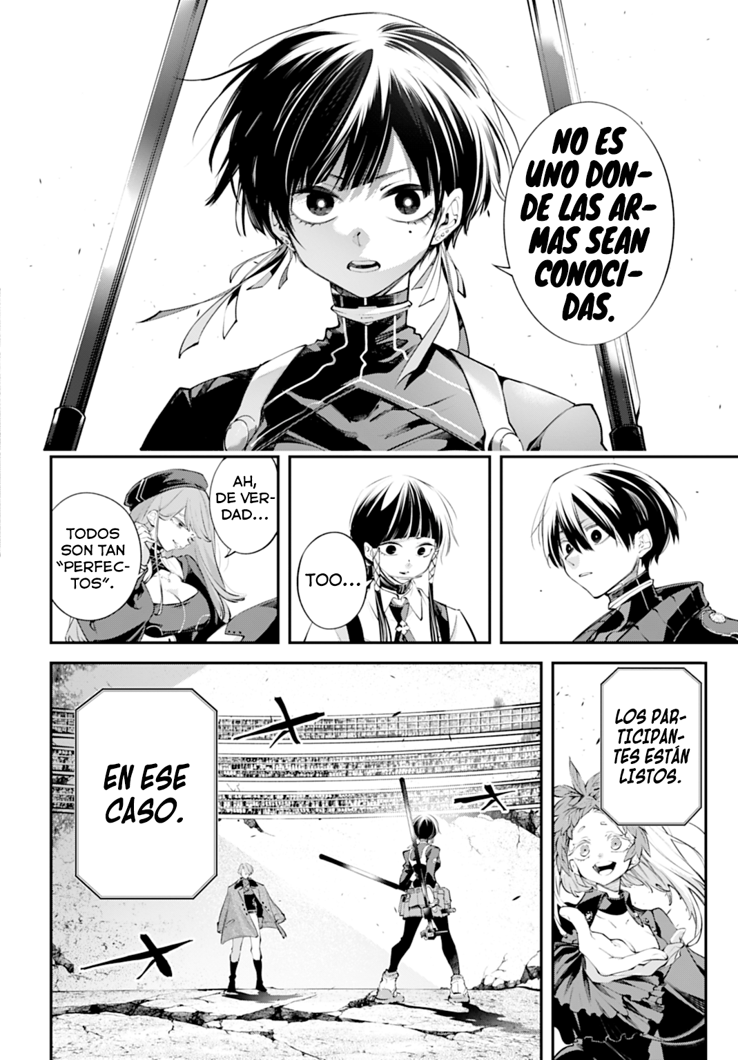 Rekkyou Sensen Capítulo 30 - Página 17 en español