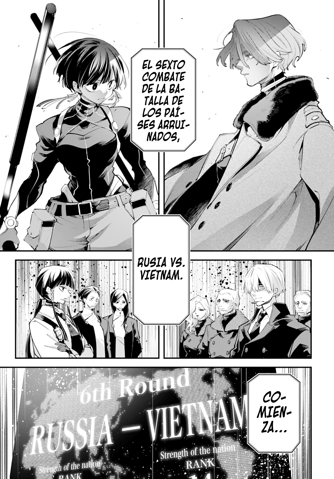 Rekkyou Sensen Capítulo 30 - Página 18 en español