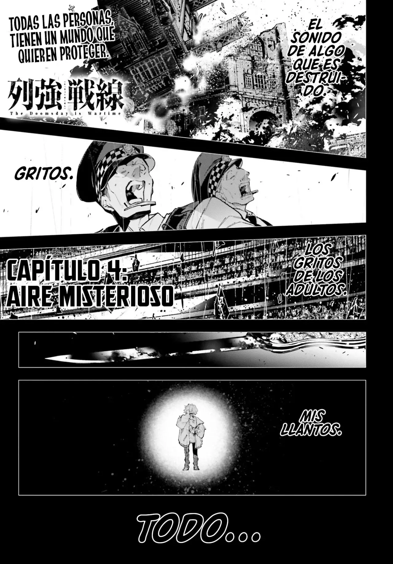 Rekkyou Sensen Capítulo 4 - Página 3 en español