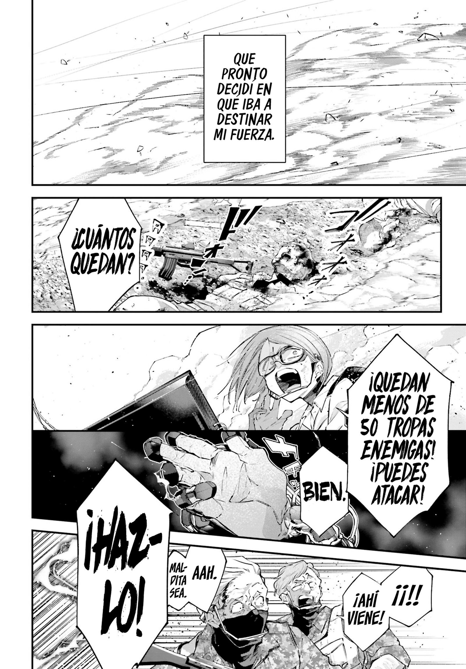 Rekkyou Sensen Capítulo 9 - Página 6 en español