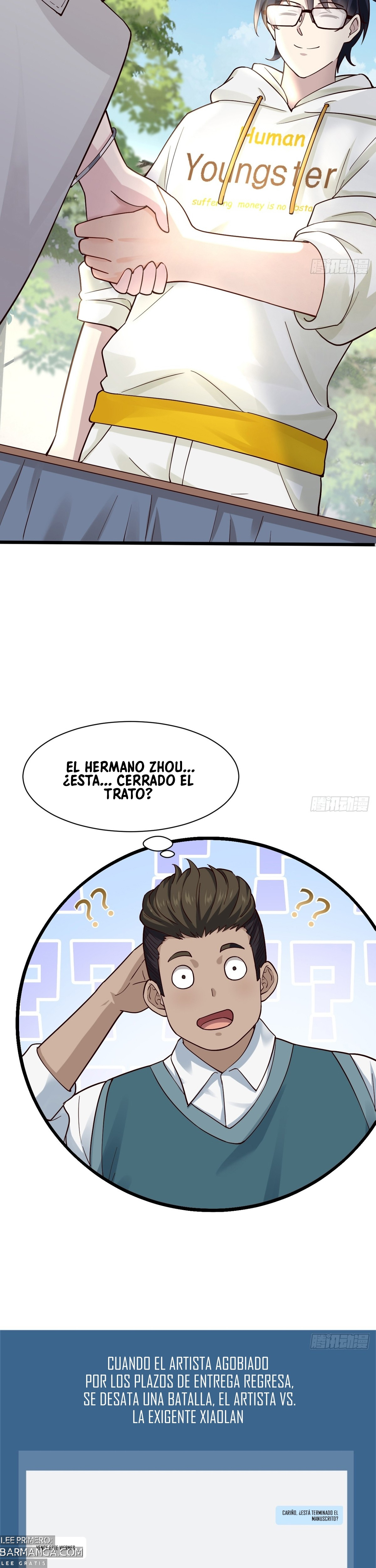 ¡Ídolo, se te cayó la máscara! Capítulo 2 - Página 35 en español