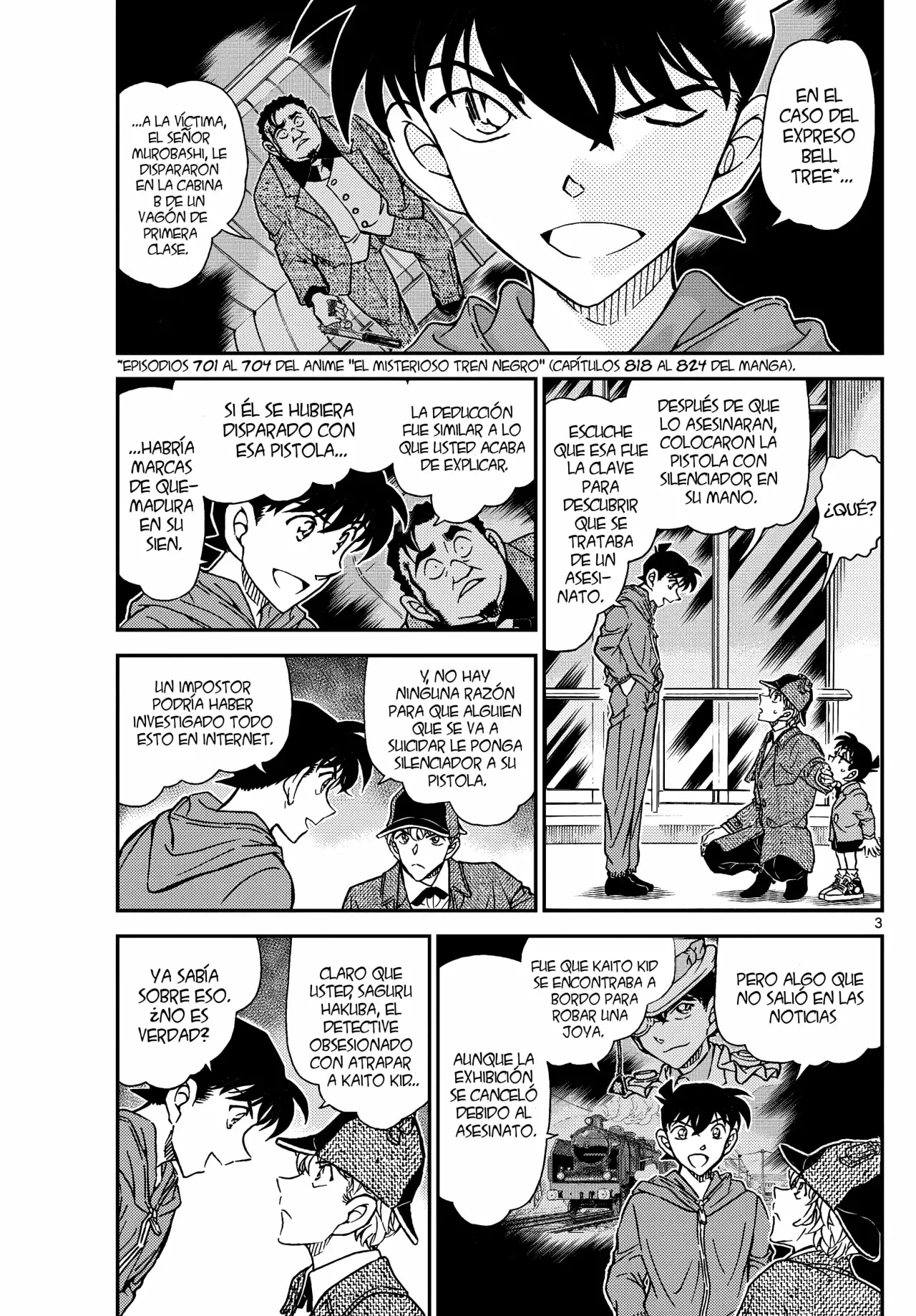 Detective Conan Capítulo 1121 - Página 4 en español
