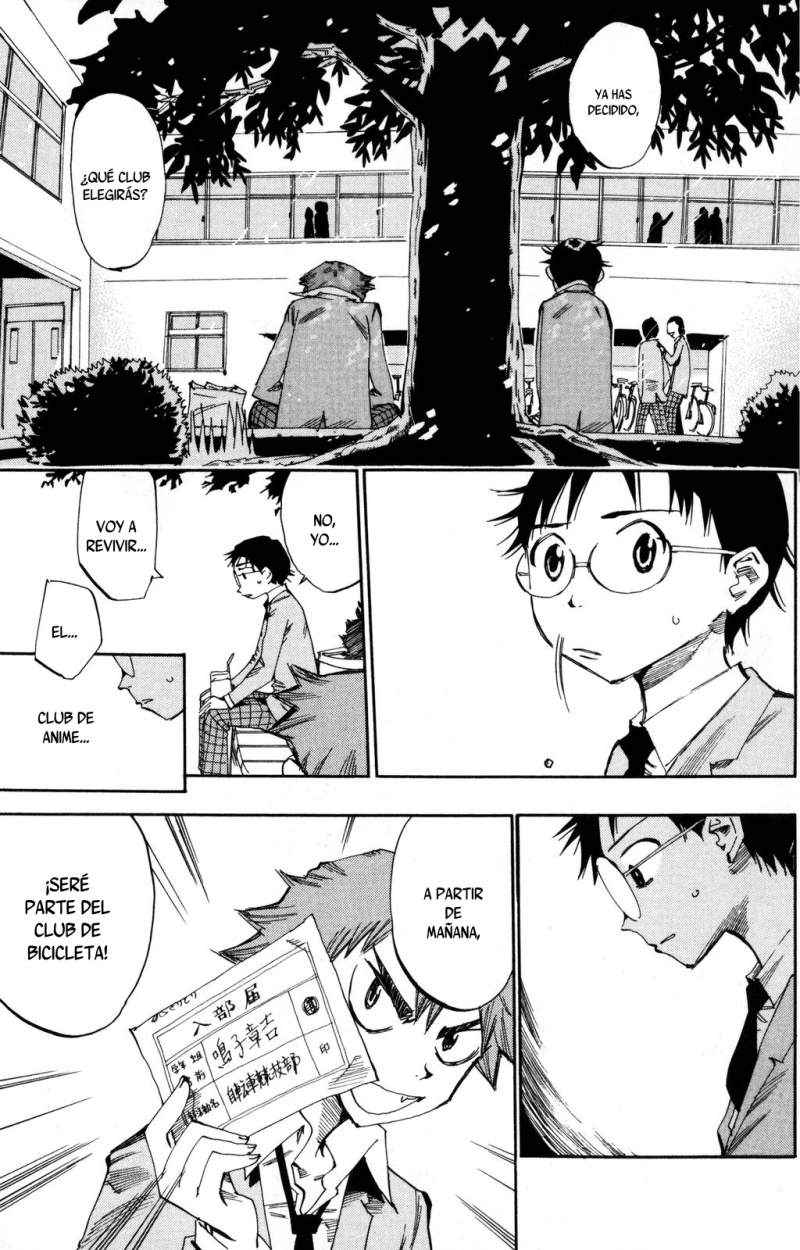 Yowamushi Pedal Capítulo 14 - Página 9 en español