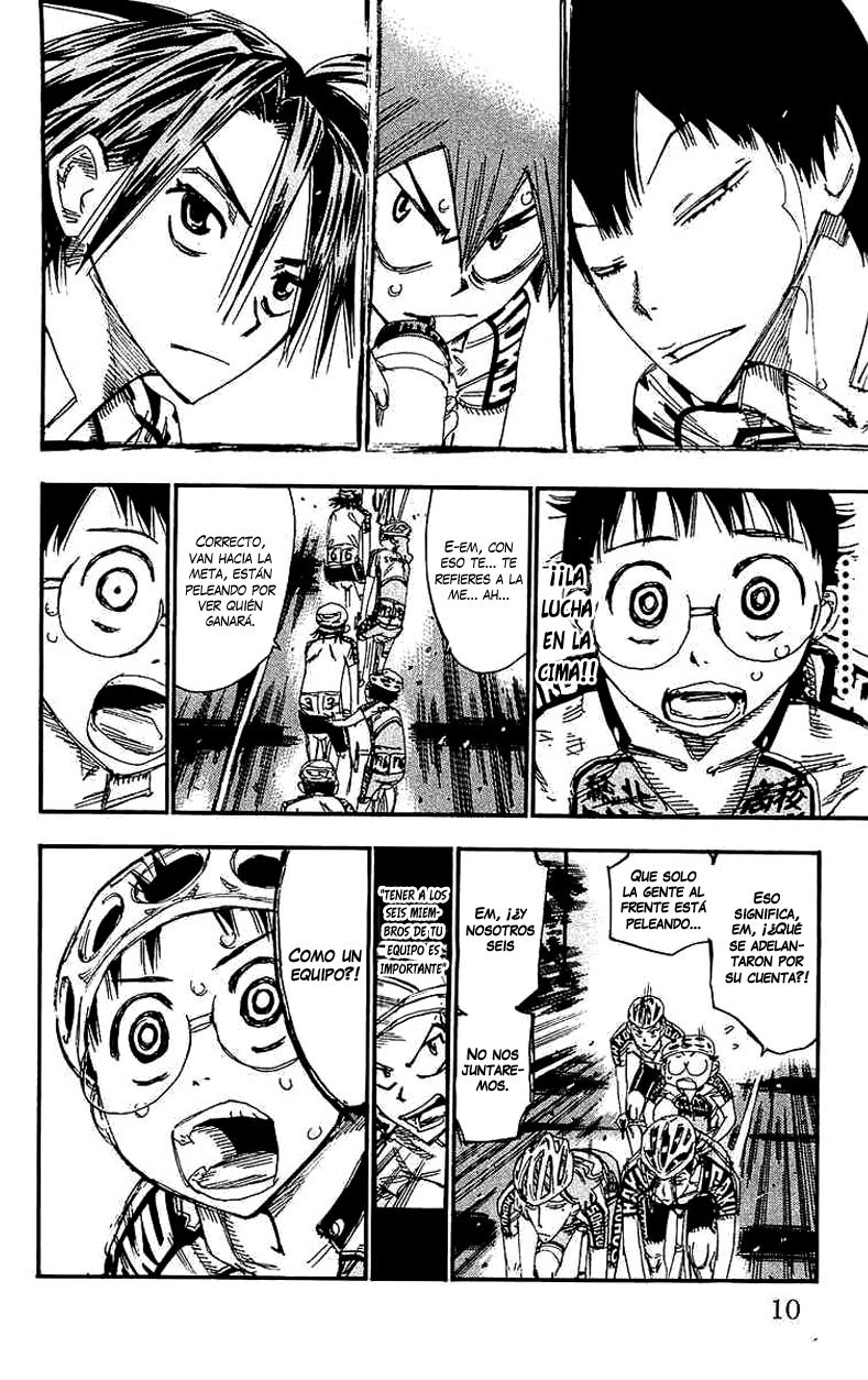 Yowamushi Pedal Capítulo 164 - Página 7 en español