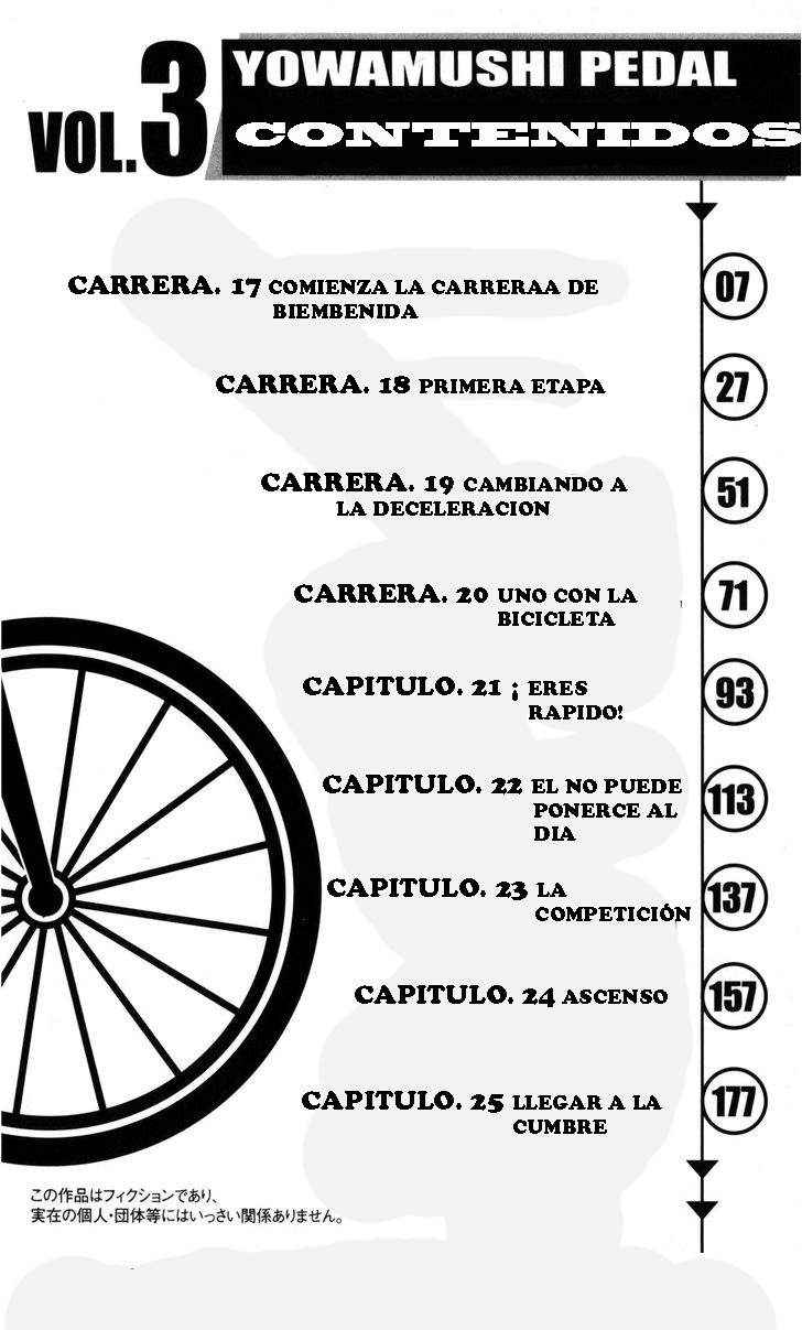 Yowamushi Pedal Capítulo 17 - Página 3 en español