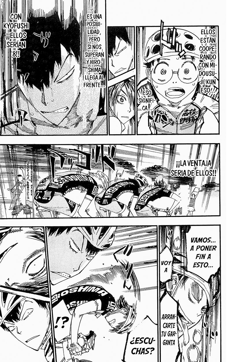 Yowamushi Pedal Capítulo 172 - Página 5 en español
