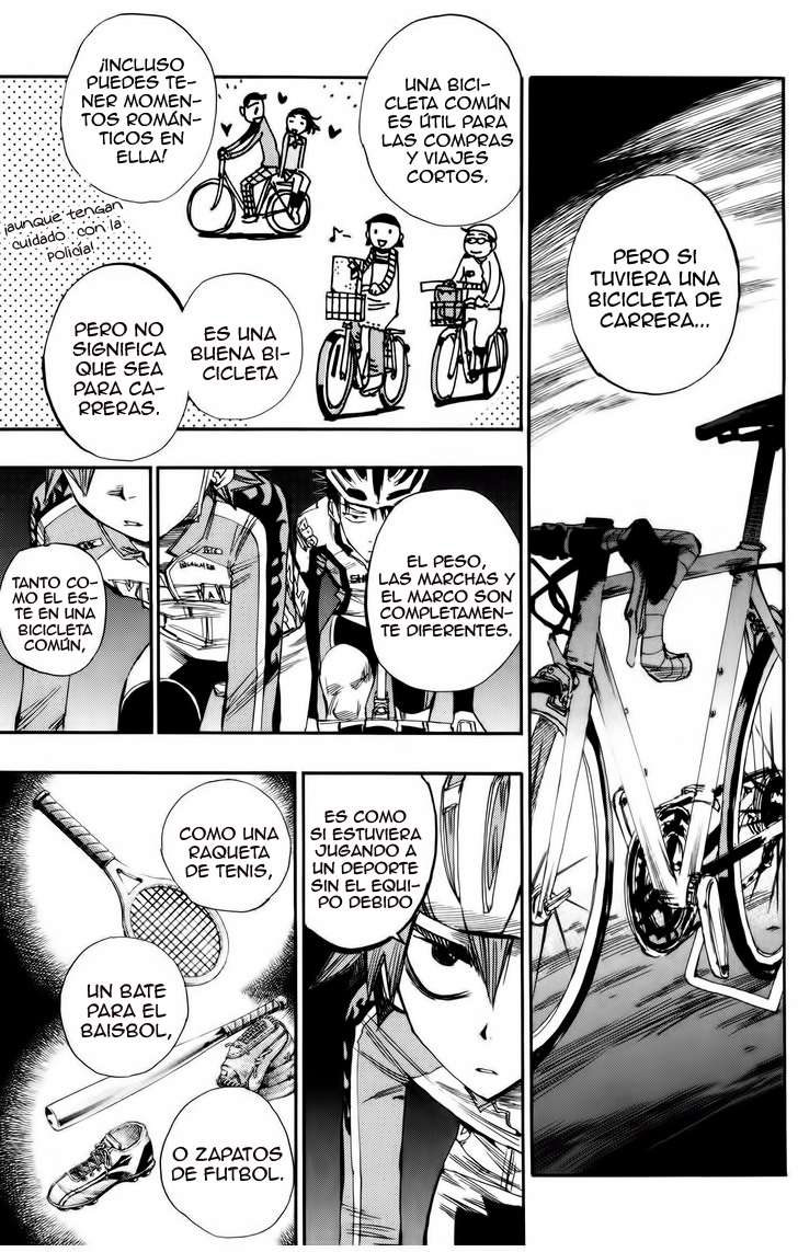 Yowamushi Pedal Capítulo 19 - Página 9 en español