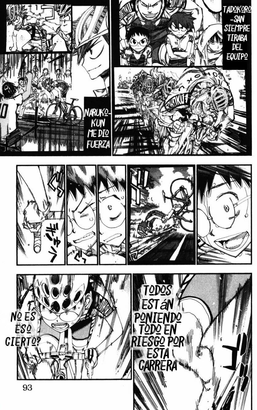 Yowamushi Pedal Capítulo 204 - Página 9 en español