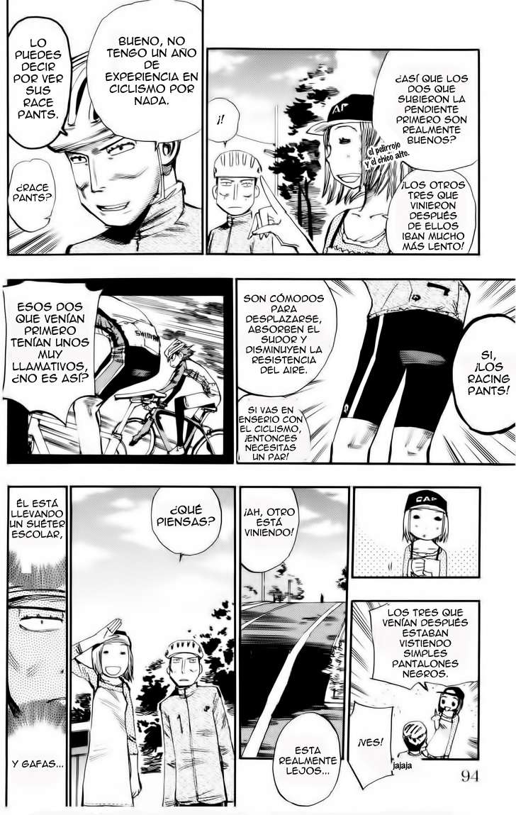Yowamushi Pedal Capítulo 21 - Página 3 en español