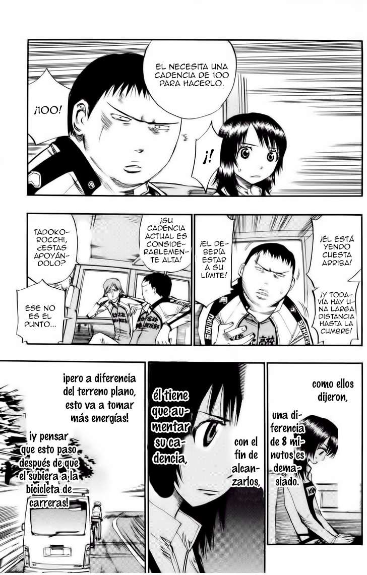 Yowamushi Pedal Capítulo 22 - Página 14 en español