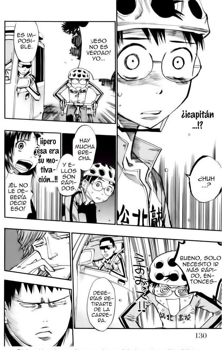 Yowamushi Pedal Capítulo 22 - Página 17 en español