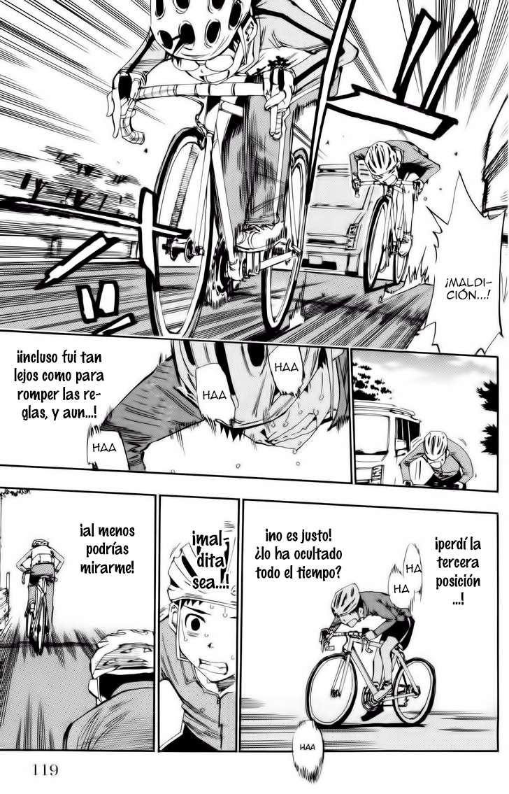 Yowamushi Pedal Capítulo 22 - Página 7 en español