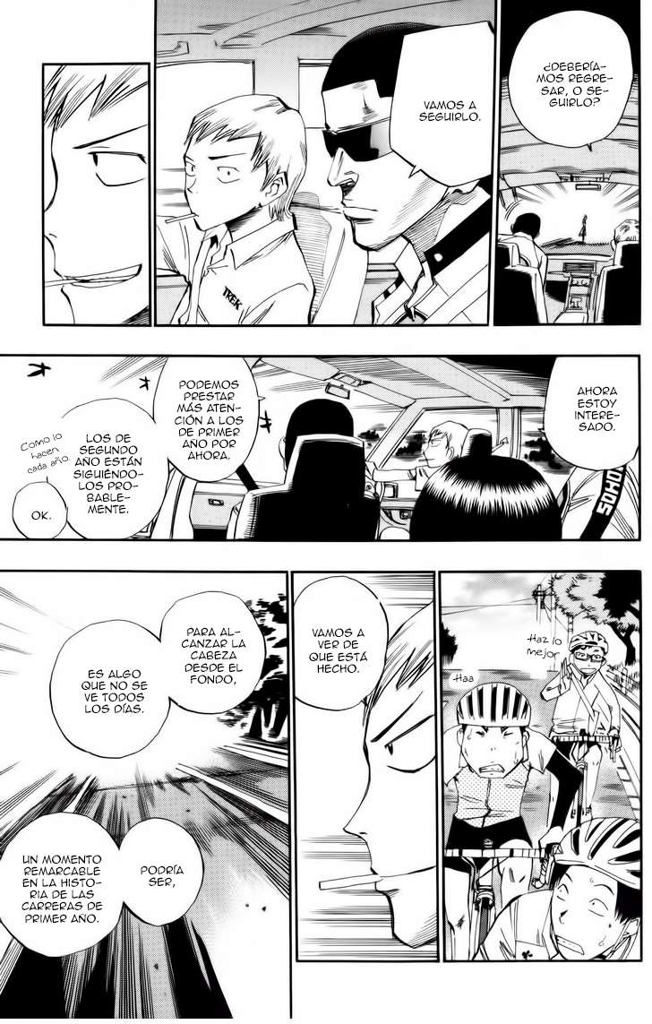 Yowamushi Pedal Capítulo 23 - Página 5 en español