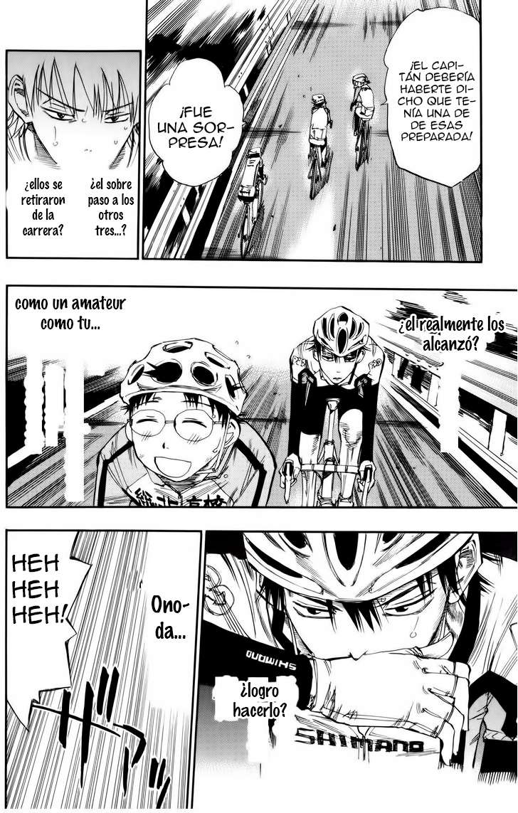 Yowamushi Pedal Capítulo 25 - Página 12 en español