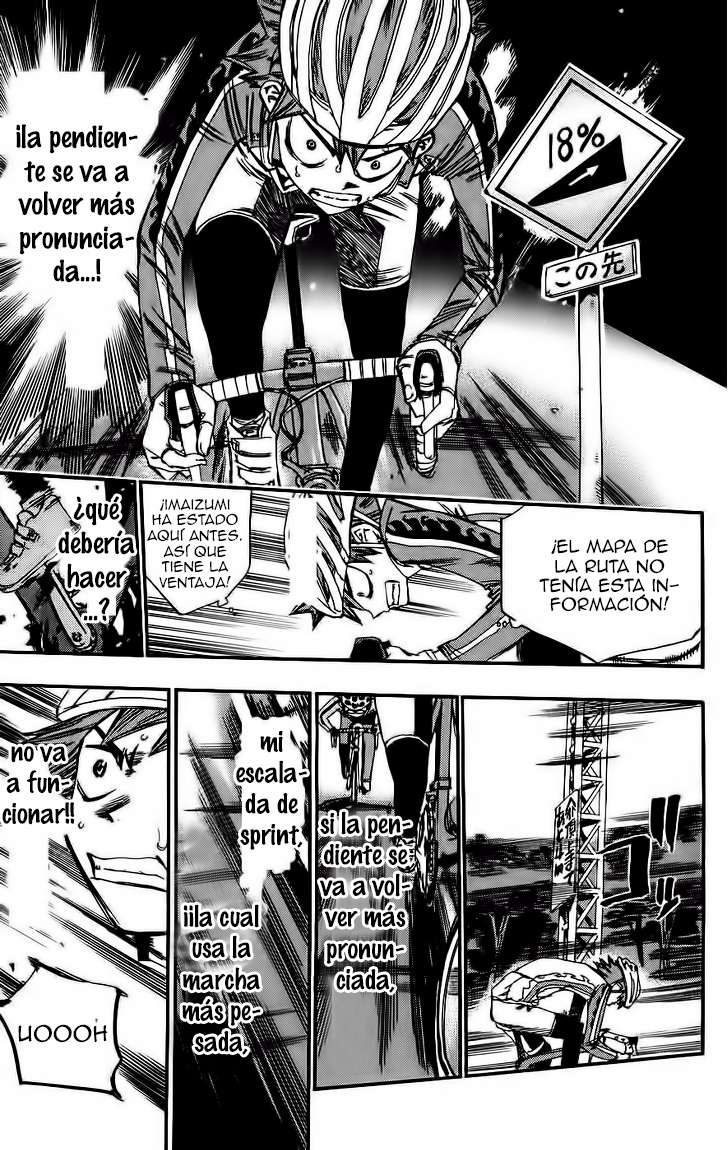 Yowamushi Pedal Capítulo 27 - Página 14 en español