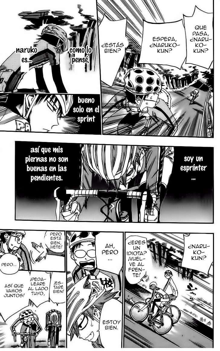 Yowamushi Pedal Capítulo 27 - Página 17 en español