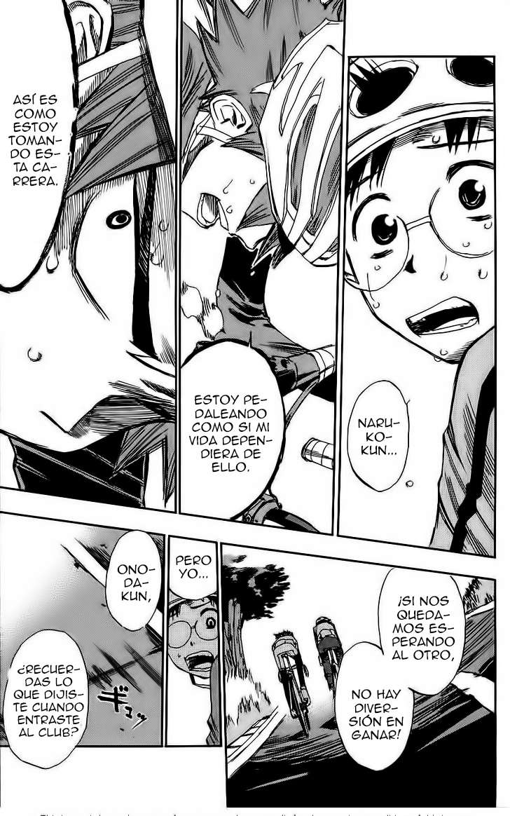 Yowamushi Pedal Capítulo 27 - Página 19 en español