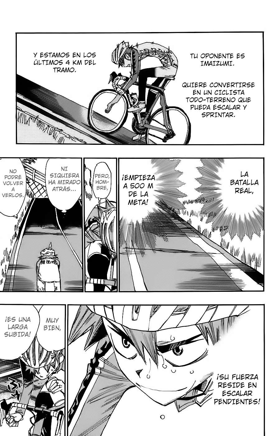 Yowamushi Pedal Capítulo 28 - Página 7 en español