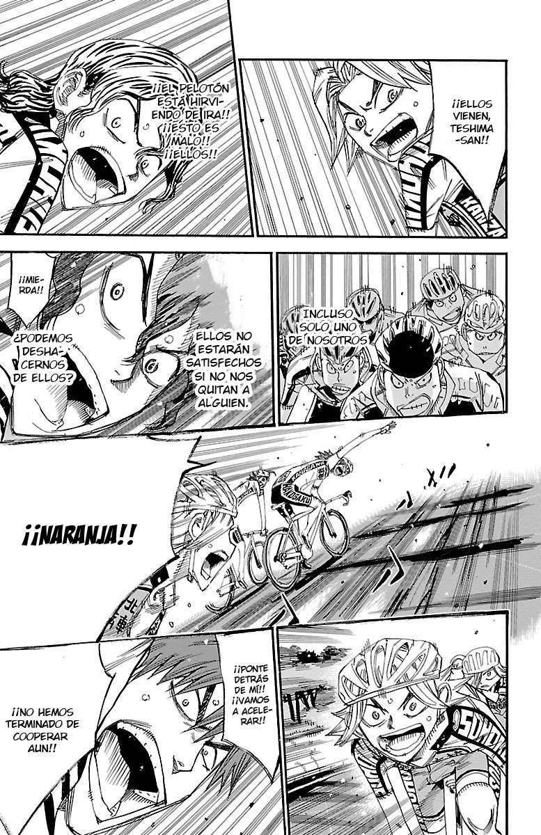 Yowamushi Pedal Capítulo 434 - Página 19 en español