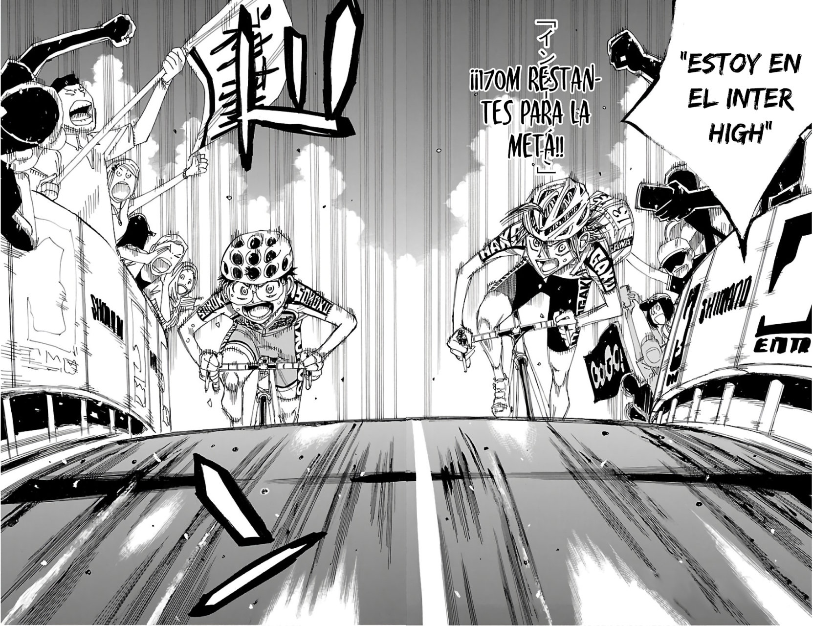 Yowamushi Pedal Capítulo 538 - Página 3 en español