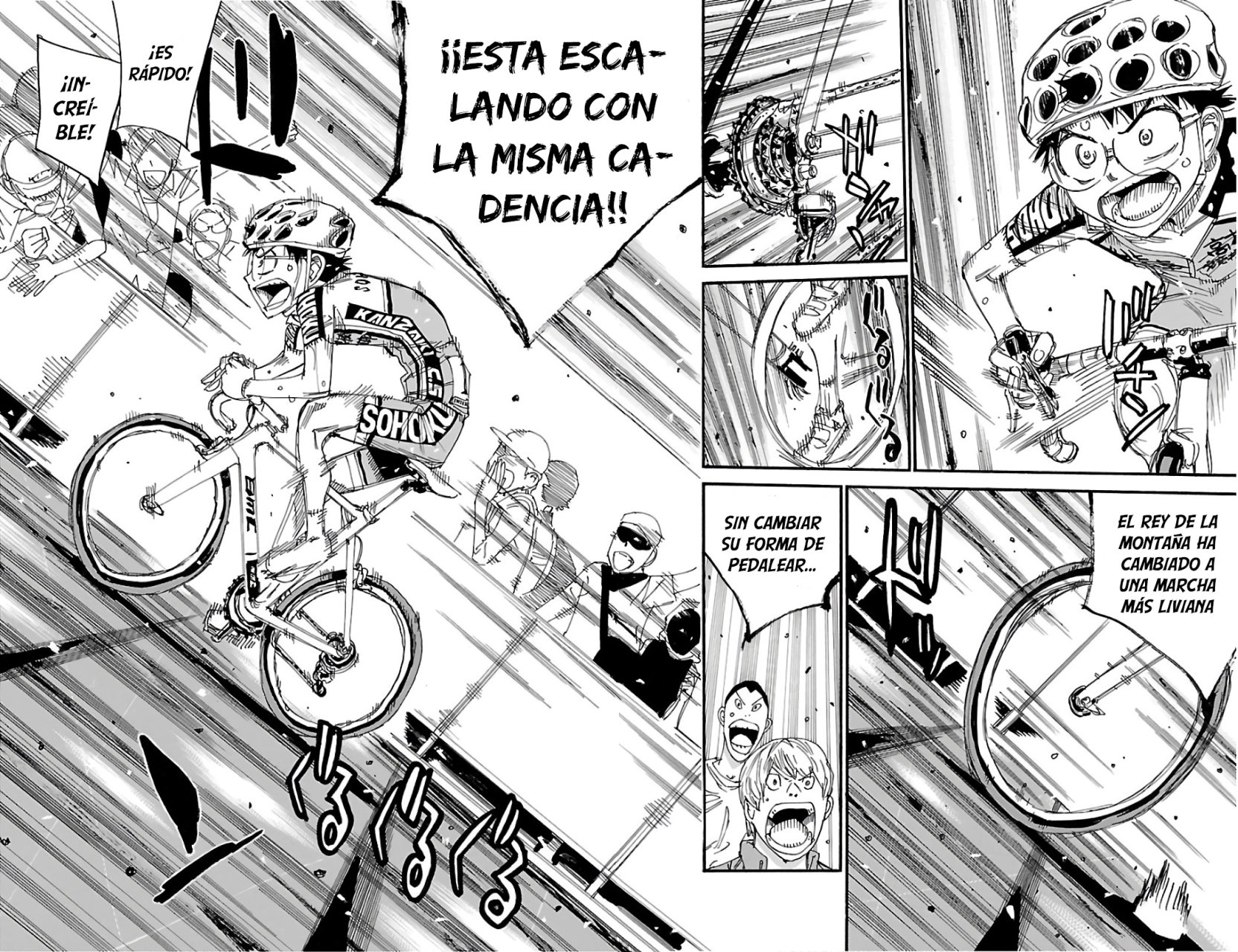 Yowamushi Pedal Capítulo 538 - Página 8 en español