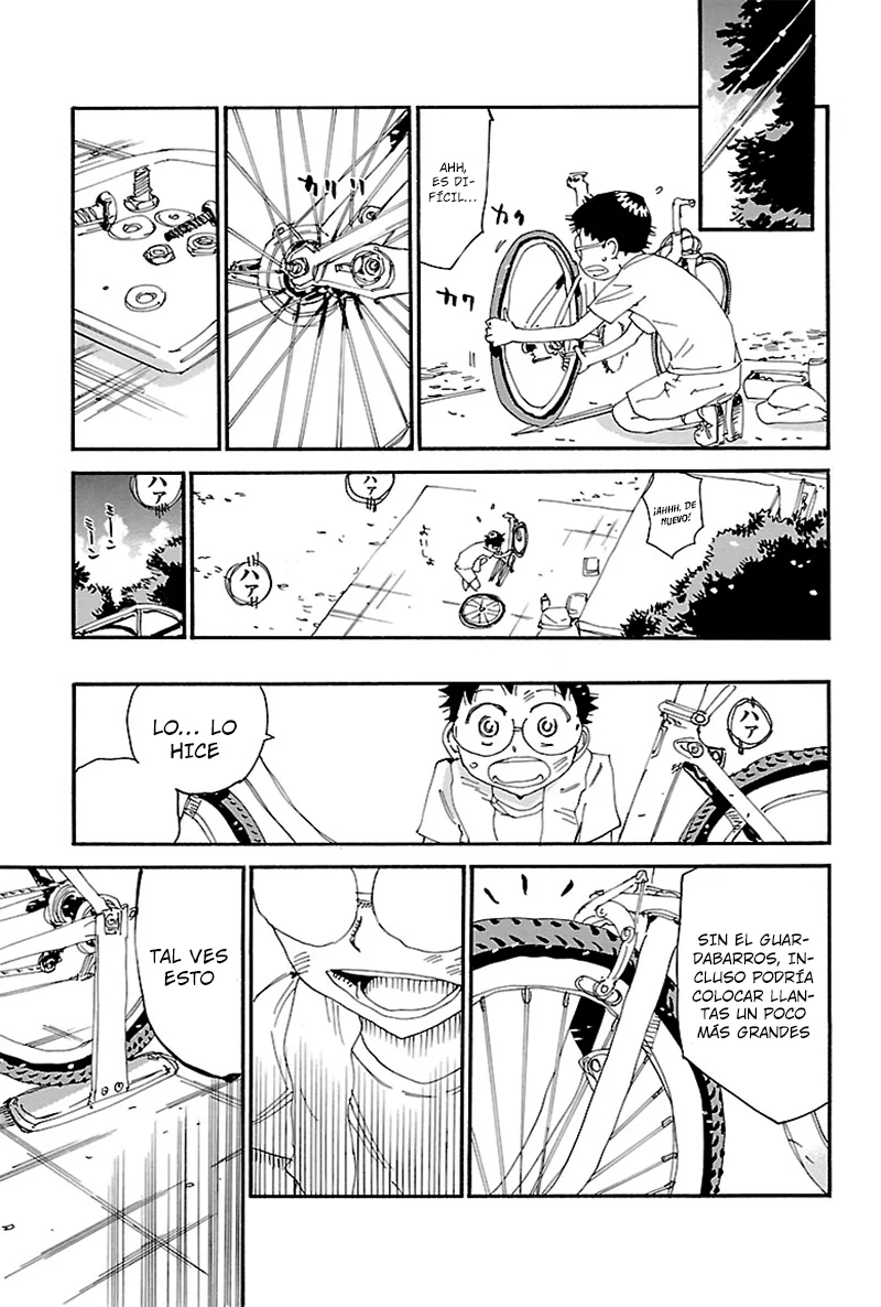 Yowamushi Pedal Capítulo 556 - Página 17 en español