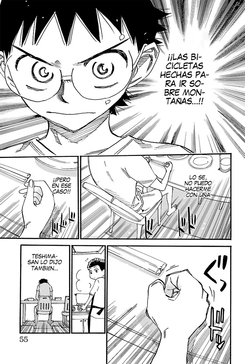 Yowamushi Pedal Capítulo 556 - Página 8 en español