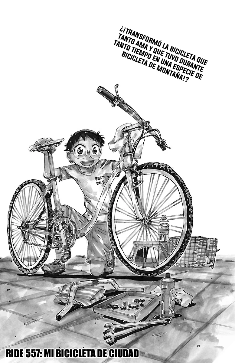 Yowamushi Pedal Capítulo 557 - Página 3 en español