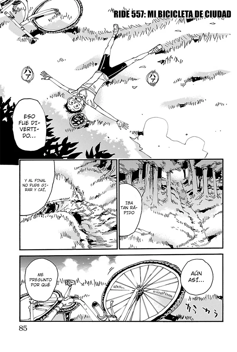 Yowamushi Pedal Capítulo 557 - Página 5 en español