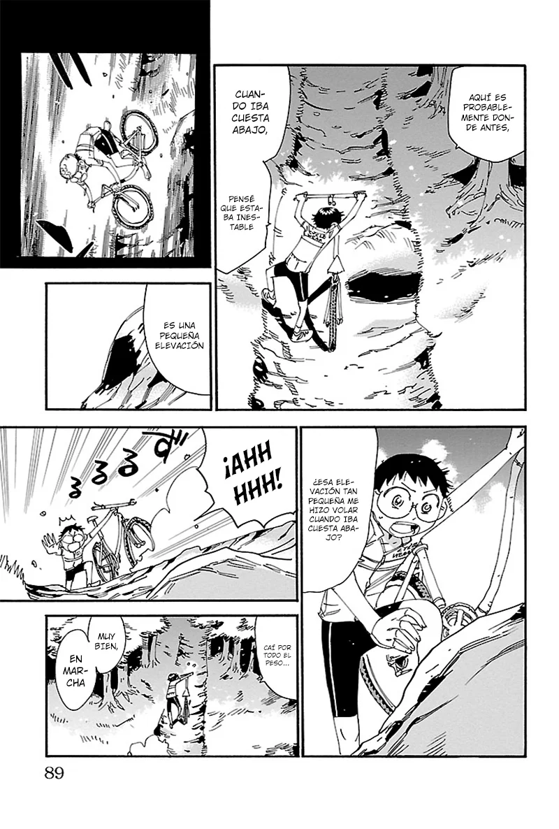 Yowamushi Pedal Capítulo 557 - Página 8 en español