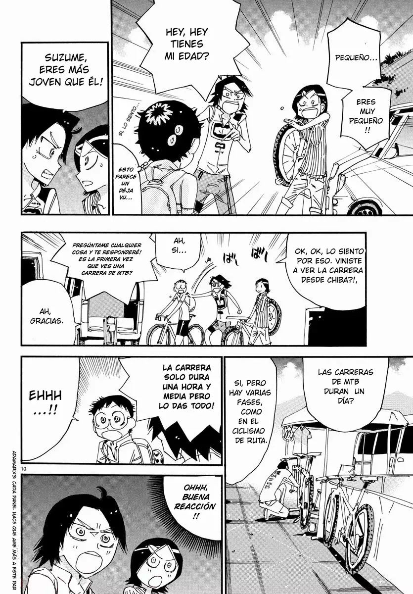 Yowamushi Pedal Capítulo 559 - Página 10 en español