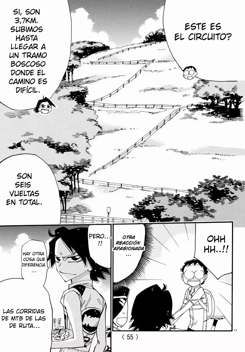 Yowamushi Pedal Capítulo 559 - Página 11 en español