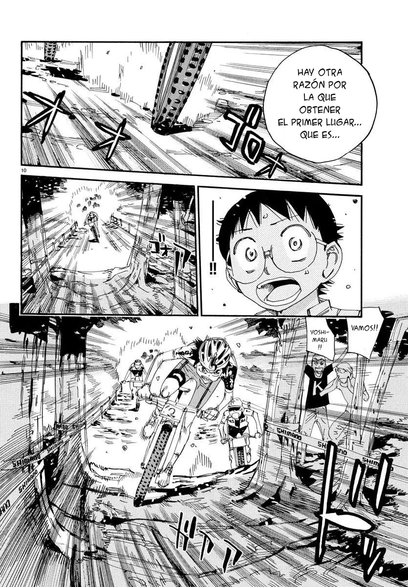 Yowamushi Pedal Capítulo 560 - Página 10 en español