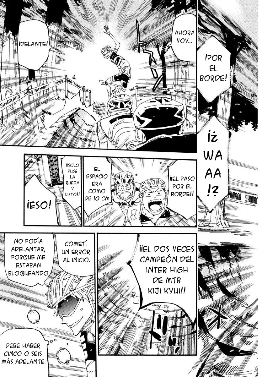Yowamushi Pedal Capítulo 560 - Página 19 en español