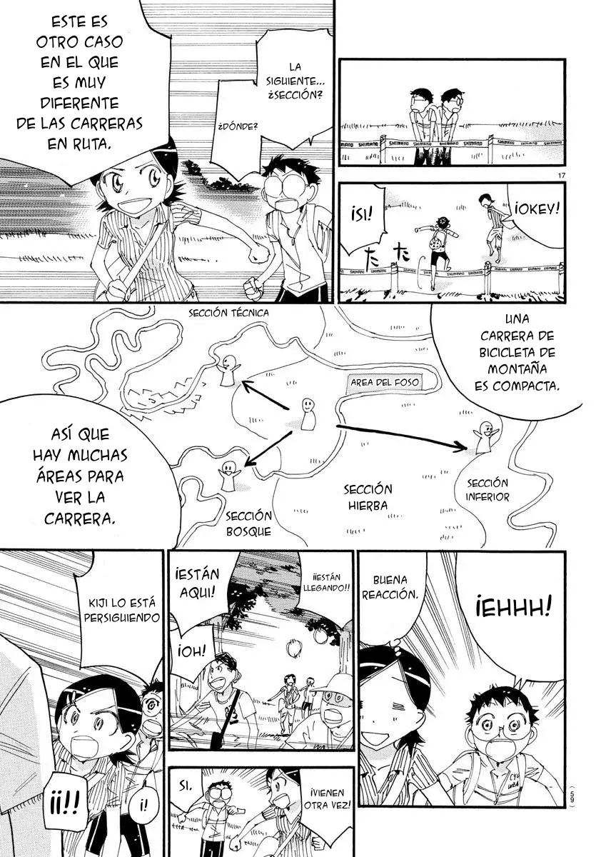 Yowamushi Pedal Capítulo 561 - Página 13 en español