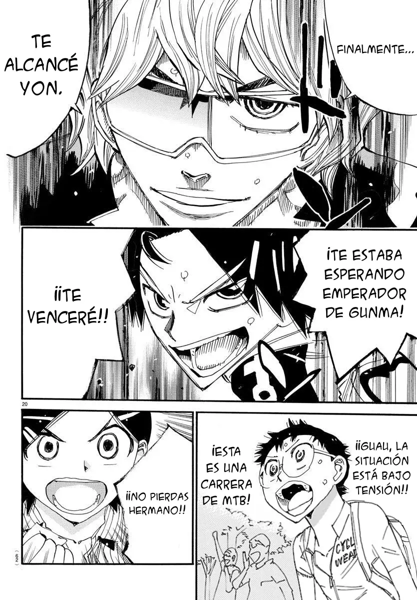 Yowamushi Pedal Capítulo 561 - Página 15 en español