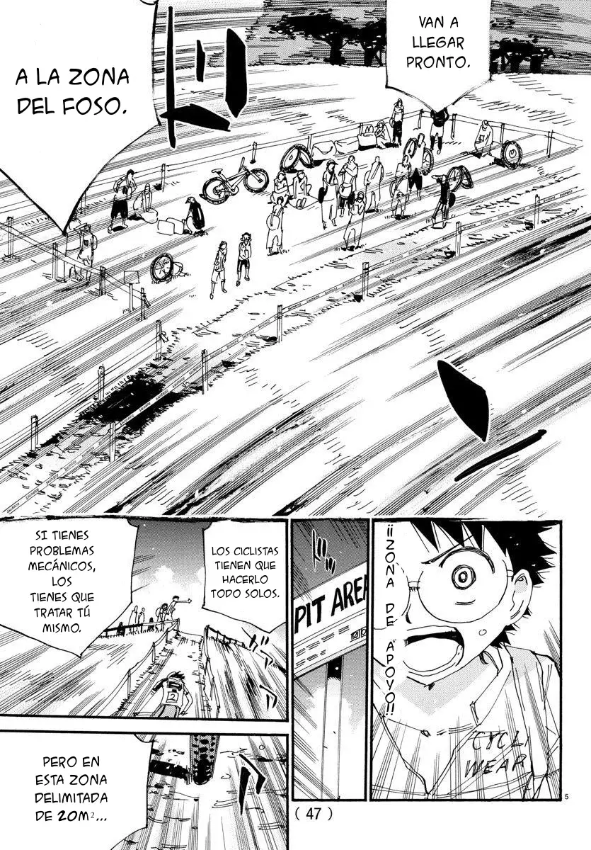 Yowamushi Pedal Capítulo 561 - Página 4 en español