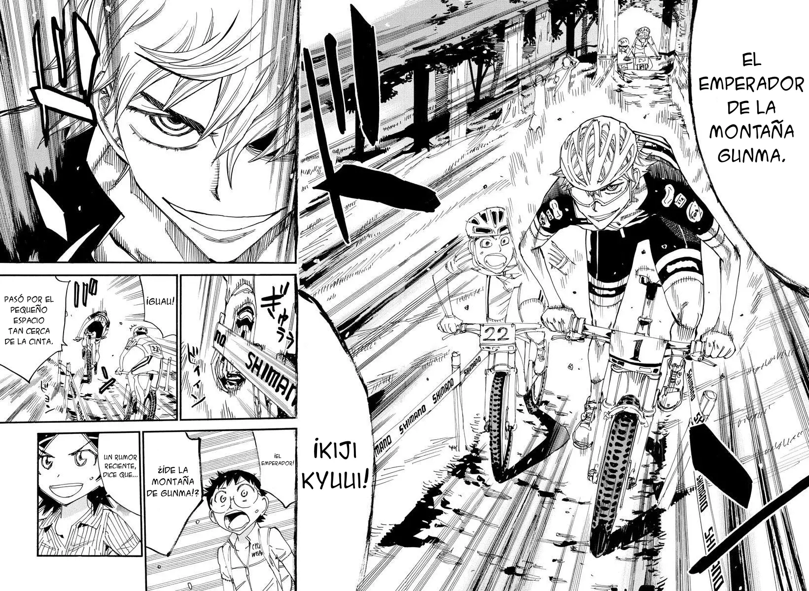 Yowamushi Pedal Capítulo 561 - Página 8 en español