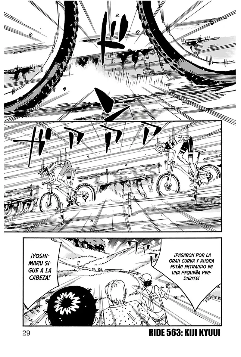 Yowamushi Pedal Capítulo 563 - Página 5 en español