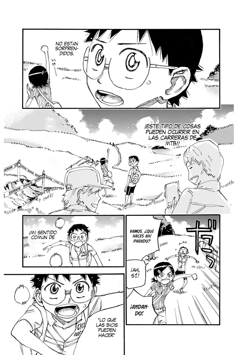 Yowamushi Pedal Capítulo 563 - Página 7 en español